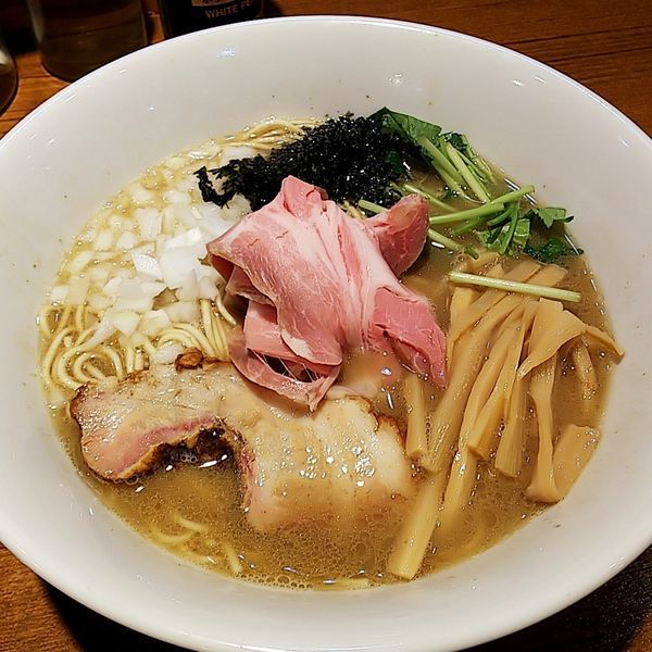 「マグロとブリの濃厚中華そば」@寿製麺よしかわ 川越店の写真