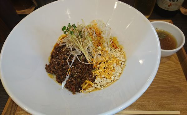 「汁なし坦々そば」@KAKIMAZE NOODLE Chidoriの写真