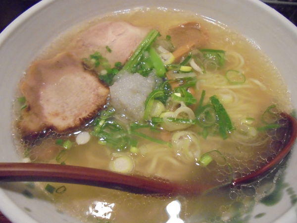 「【限定】高イノシン酸鰹と牛骨スープのラーメン　８００円」@G麺7の写真