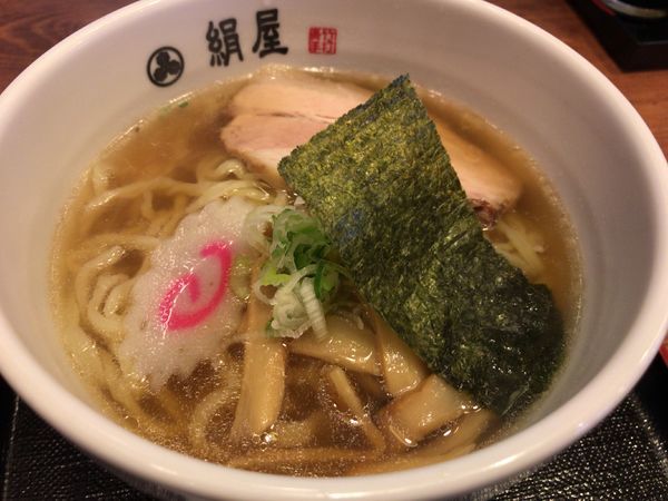 「ラーメン（醤油）630円」@絹屋の写真