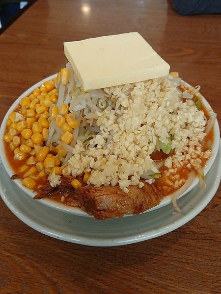 「味噌めんじろ＋バター＋コーン」@めんじろの写真