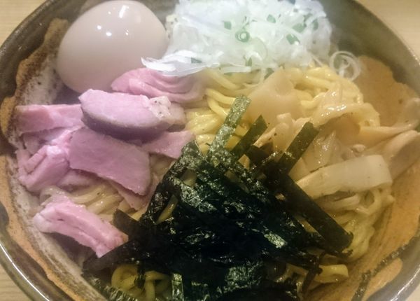 「まぜそば（大盛り無料）」@中華そば 無垢の写真