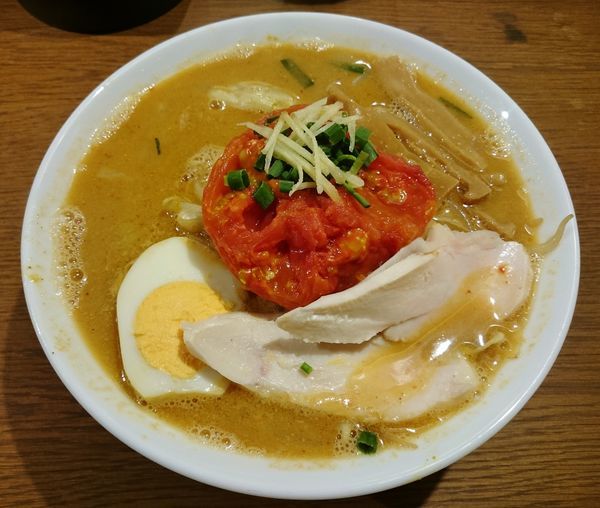 「カリ～味噌らあめん(季節限定)  880円」@中華そば 二階堂の写真