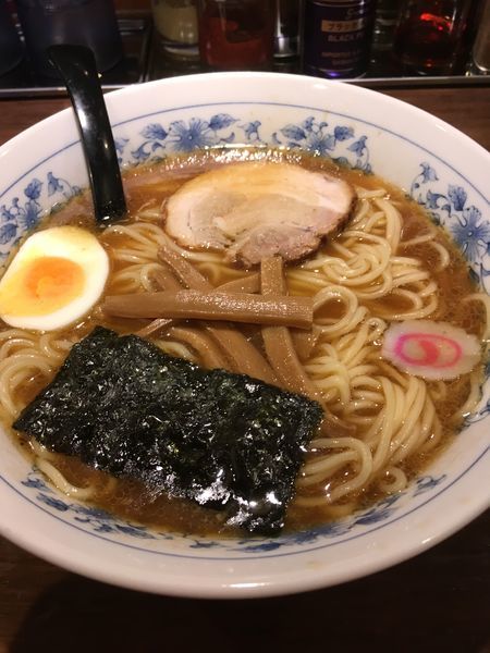 「中華そば➕辛味」@御茶ノ水 大勝軒 BRANCHINGの写真