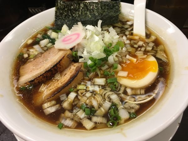 「中華そば極み」@銀座 朧月 目黒処の写真