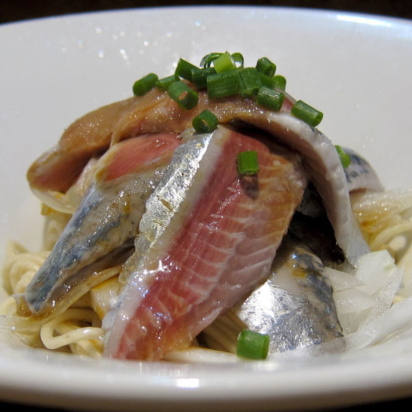 「いわしそば 390円」@寿製麺よしかわ 川越店の写真