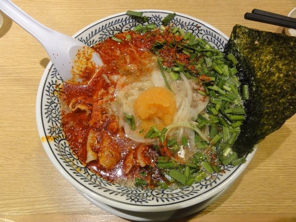 「辛肉そば」@丸源ラーメン 寝屋川店の写真