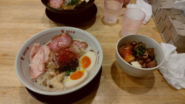 「豚骨トリュフラーメンの千円超えるやつ」@福島壱麺の写真
