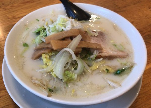 「豆乳味(塩味)野菜ラーメン(800円)」@おり久の写真