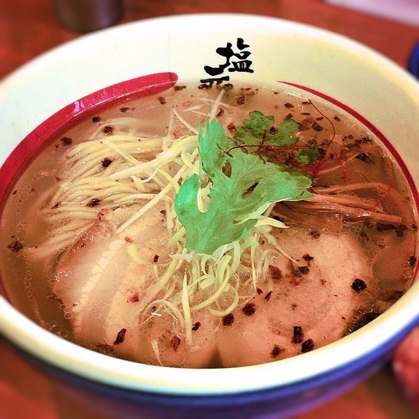 「Bセット(塩ラーメン麺+じゃこ飯)」@鶴見 塩元帥の写真