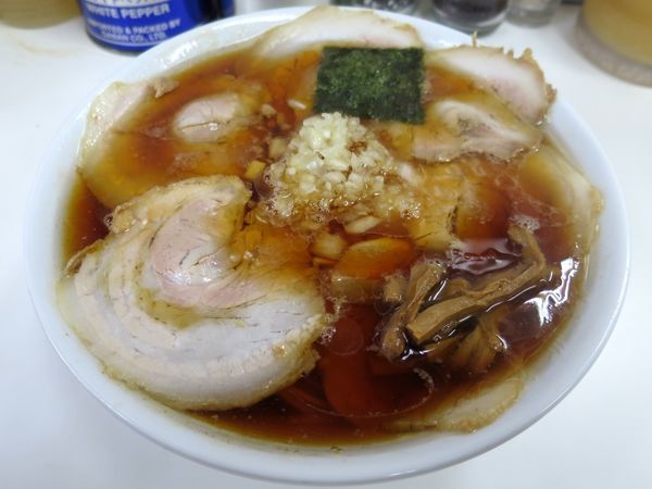「バラチャーシューメン ８００円」@みんみんラーメンの写真