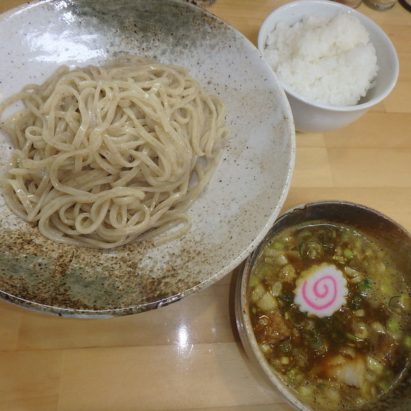「カレーつけ麺 (850円)、ごはん(50円)」@麺屋 楓華の写真