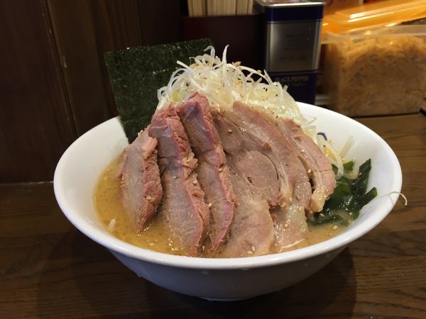 「ねぎ味噌チャーシューめん」@さつまっこ MEGAドンキホーテ大森山王店の写真