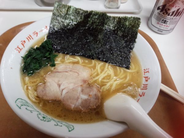 「ラーメン並」@江戸川ラーメン 角久の写真