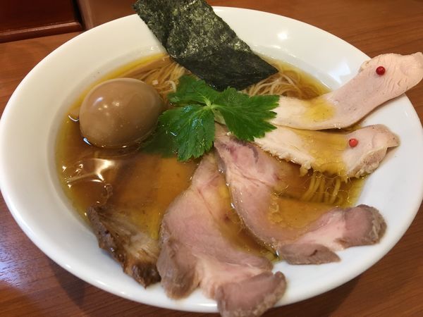 「特製醤油ラーメン 1000円」@中華そば 七麺鳥の写真