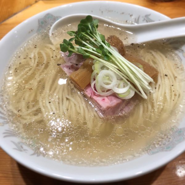 「塩そば」@麺屋 坂本01の写真