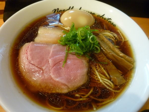 「味玉醤油」@麺庵ちとせの写真