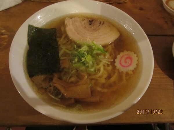 「手打ち佐野ラーメン６３０円」@日光軒の写真