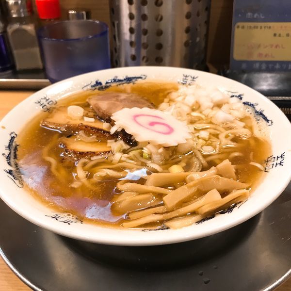 「煮干しそば」@煮干そば 流。の写真