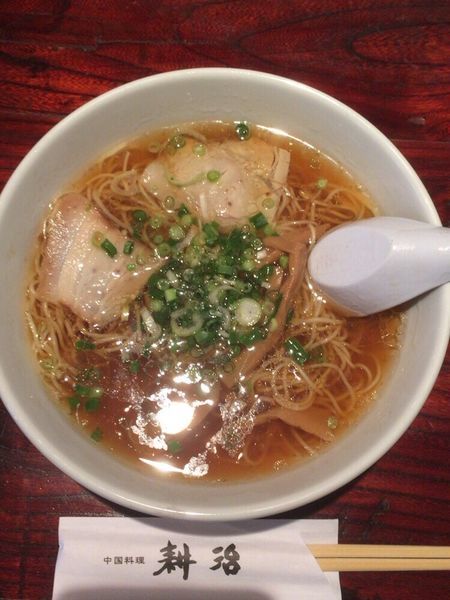 「ラーメン」@中国料理 耕治 下関大丸店の写真