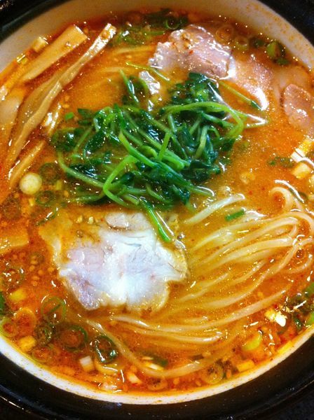 「みそらーめん」@上本町 麺乃家の写真