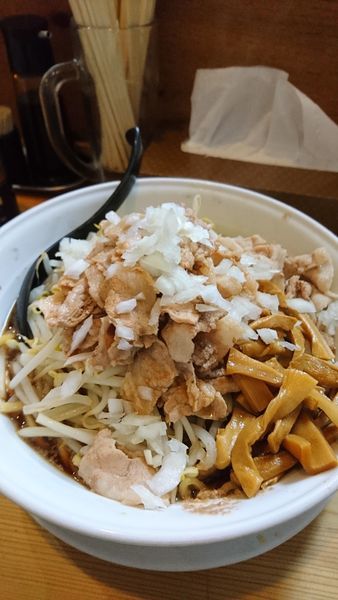 「肉ソバ」@J郎麺の写真