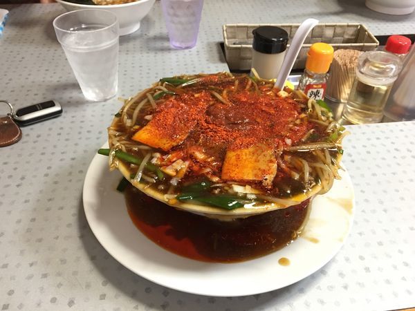 「辛とろみラーメン」@俺のラーメン 蔵波台店の写真