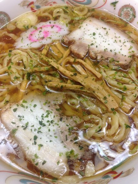 「ミニしょうゆラーメン」@龍上海 新横浜ラーメン博物館店の写真