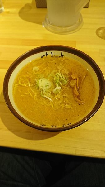 「味噌ラーメン」@すみれ 札幌中の島本店の写真