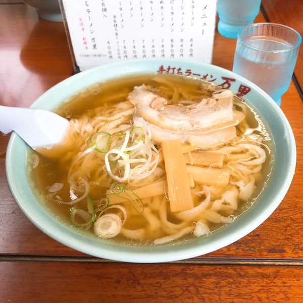 「手打ちラーメン」@万里の写真