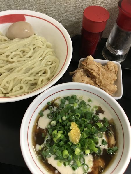 「限定 味玉つけ麺」@自家製麺SHINの写真