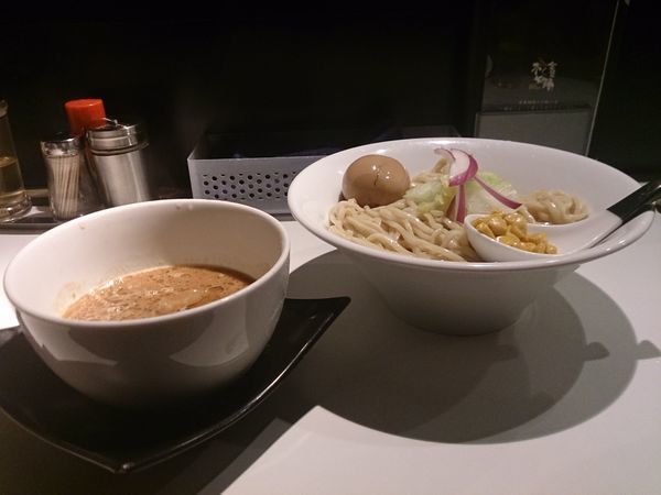 「味噌つけそば+味玉」@中華そば 金色不如帰 覇の写真