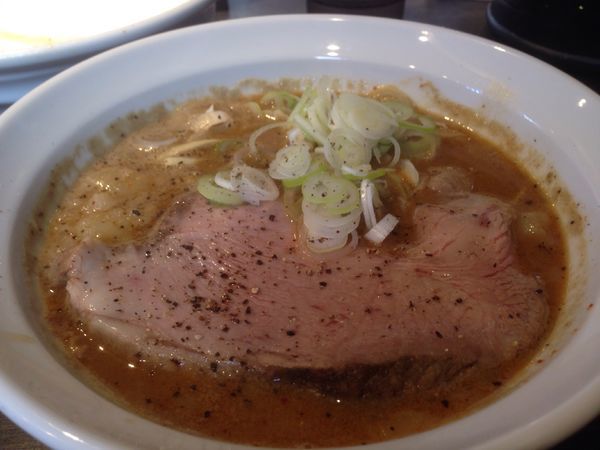 「牛脂味噌蕎麦」@弘明寺丿貫の写真