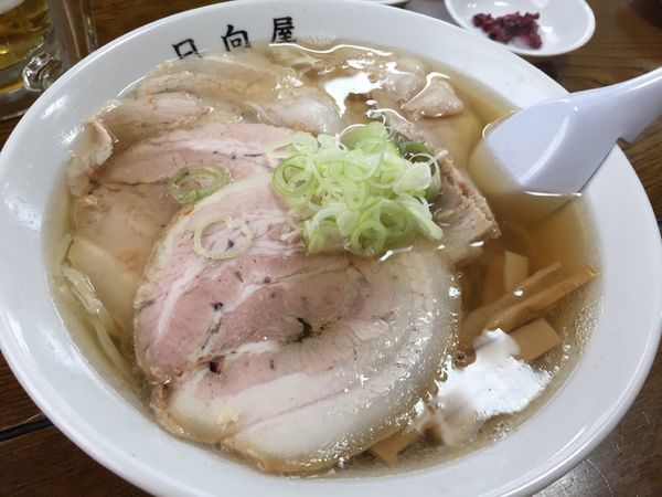 「チャーシューメン」@青竹手打ちラーメン 日向屋の写真