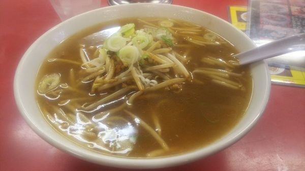 「もやしラーメン」@白山亭の写真