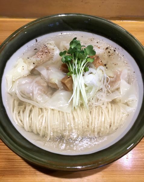 「塩わんたん麺 ¥950」@麺屋 坂本01の写真