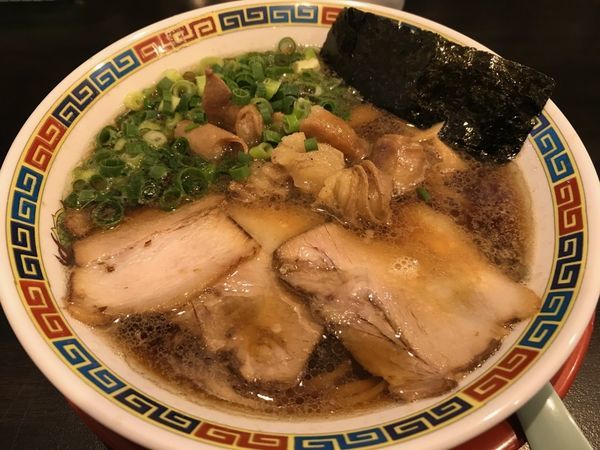 「鶏醤油中華そば（マルチョウ)」@武田中華そばの写真