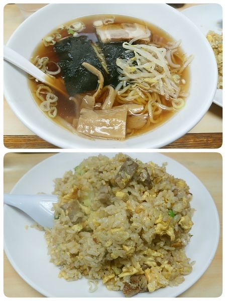 「チャーハン+ラーメン」@中華太朗 久が原店の写真