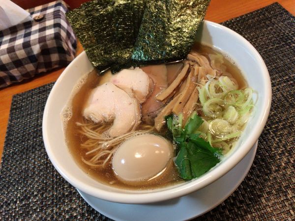 「特製煮干そば」@寛～くつろぎ～の写真