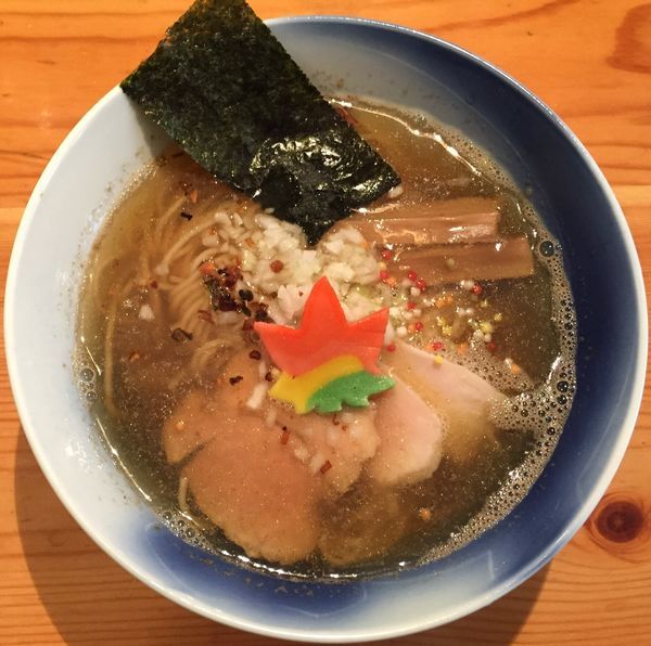 「蛤煮干ソバ塩800円」@麺や渦雷UZURAIの写真