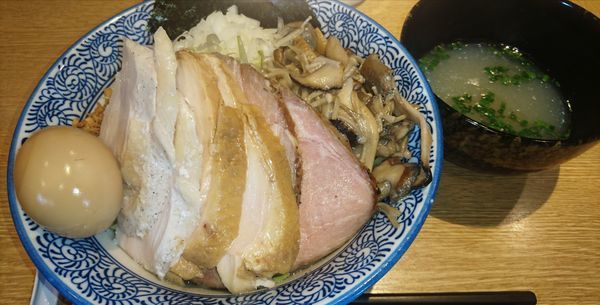 「【10月 月曜日限定】塩汁なし鶏白湯そば」@麺屋 一燈の写真