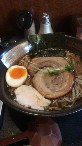 「正油ラーメン 700円」@和風らーめん 凪の写真