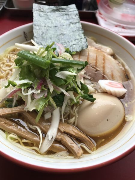 「スタッフオリジナル（香味野菜の鶏そば・昼夜各10杯）」@戸越らーめん えにしの写真