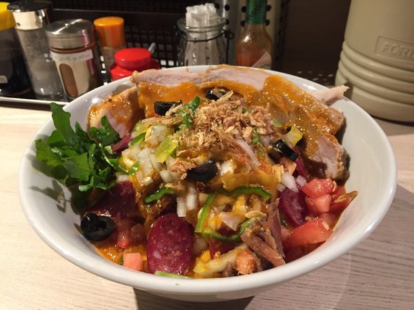 「ピザソバ（大盛）肉」@ajito ismの写真