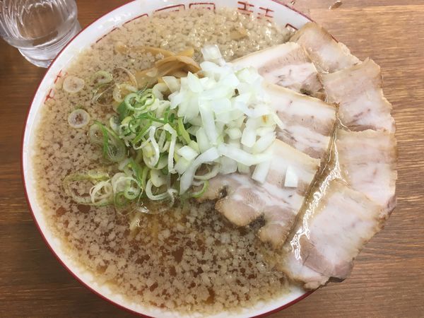 「背脂しょうゆチャーシューメン大盛／¥950」@喜多方食堂 浅草本店の写真