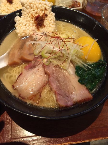 「特撰しおそば」@焙煎汐蕎麦処金字塔 立川店の写真