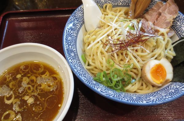 「つけ麺（並）500円※開店サービス通常880円」@つけ麺 赤とんぼの写真