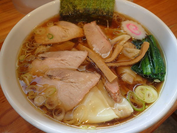 「ワンタン麺」@手打中華 とら屋の写真