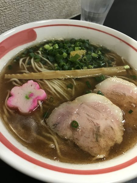 「ラーメン  ミニチキン」@自家製麺SHINの写真