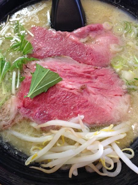 「チャーギュウ麺  白湯」@ラーメン 道玄の写真